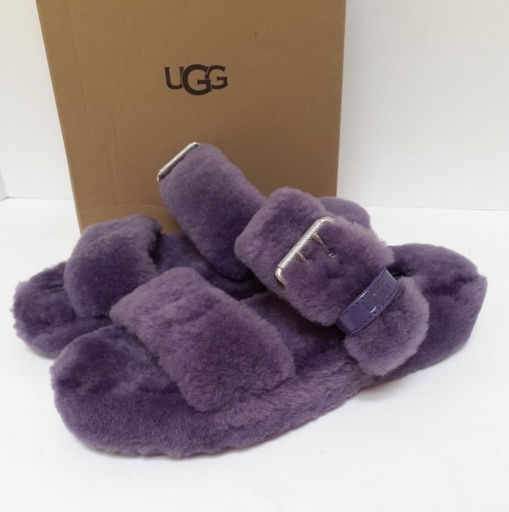 UGG Fuzz Yeah Slides Sz 7